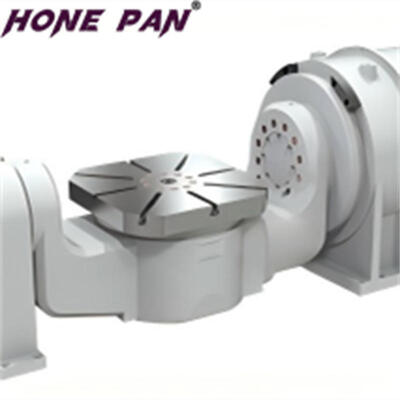 Dobra cena Hybrydowy 5-osiowy stolik obrotowy z napędem bezpośrednim dla wysokiej precyzji ciężkiego obciążenia wysokiej stabilności CNC w Internecie